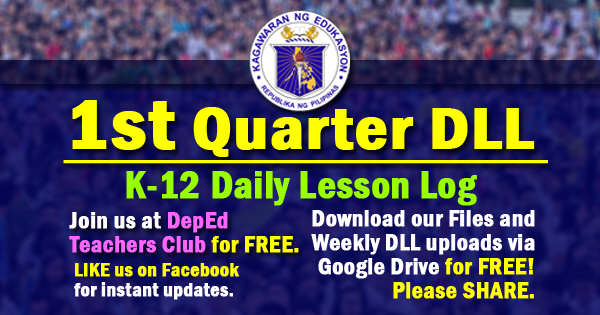 1st quarter Daily Lesson Log