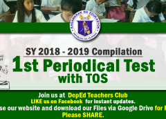 Periodical Tests Archives - The Deped Teachers Club