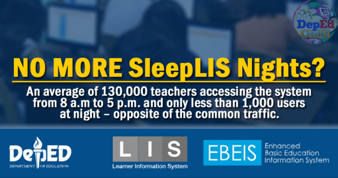 LIS to DepEd’s Cloud facilities