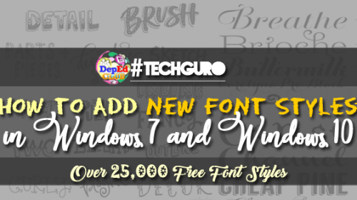 FREE FONT SITES