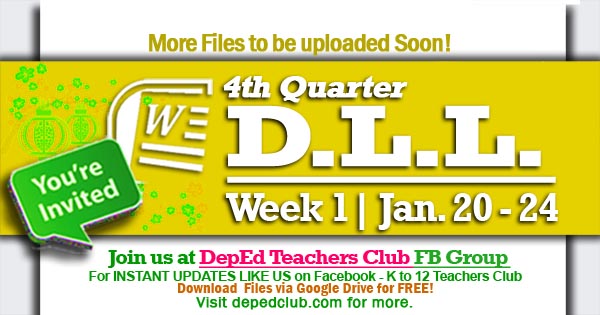 week 1 4th quarter dll