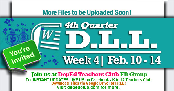 week 4 4th quarter dll