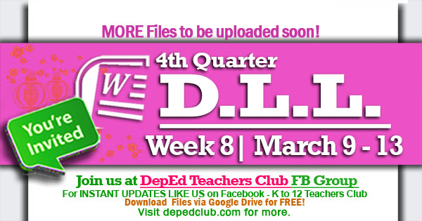 week 8 4th quarter dll