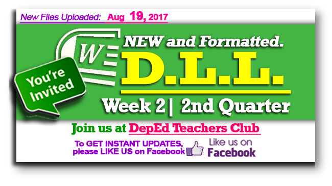 dll grade 6 2nd quarter