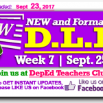 Week 7 - 2nd Quarter - Daily Lesson Log