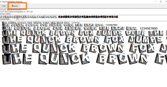 how to add font styles in windows
