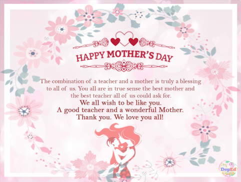 happy mothers day to teachers