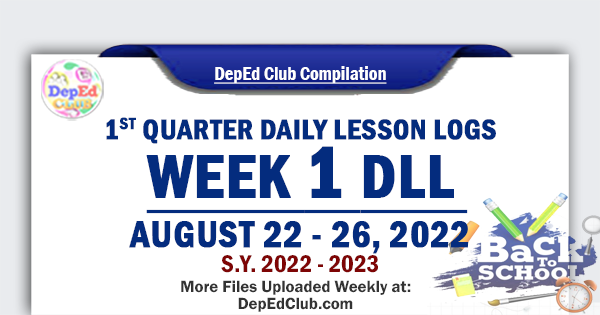 August 22 - 26 daily lesson log