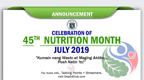 45th nutrition moth celebration
