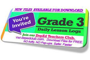 Grade Daily Lesson Log St Quarter Deped Resources Kulturaupice