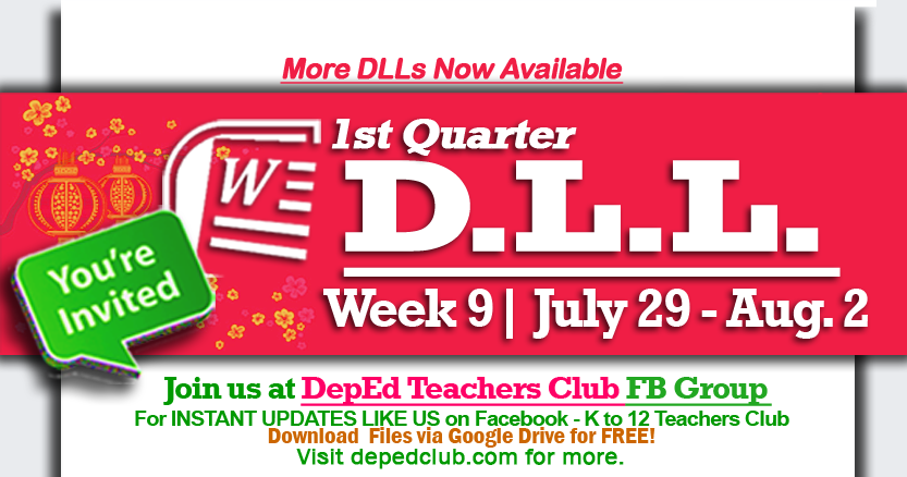 Week 9 daily lesson log