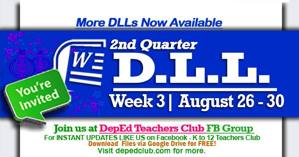 week 3 dll 2nd quarter