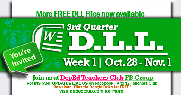 week 1 3rd quarter DLL