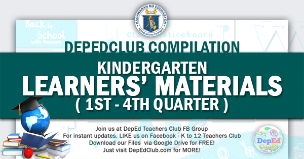 Kinder learners-materials-co-DepedClub
