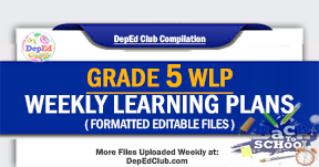 ready made WEEKLY LEARNING PLANS