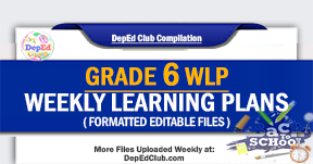 ready made WEEKLY LEARNING PLANS