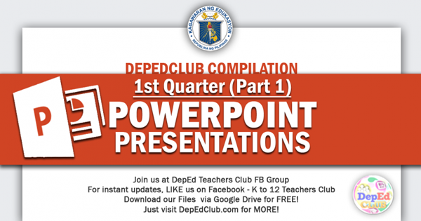 powerpoint presentation in grade 1