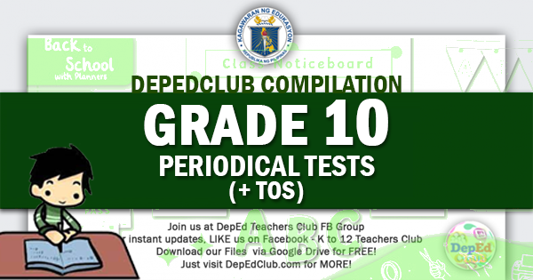 Grade 2 2nd Periodical Tests With Tos Sy 2022 2023 8149