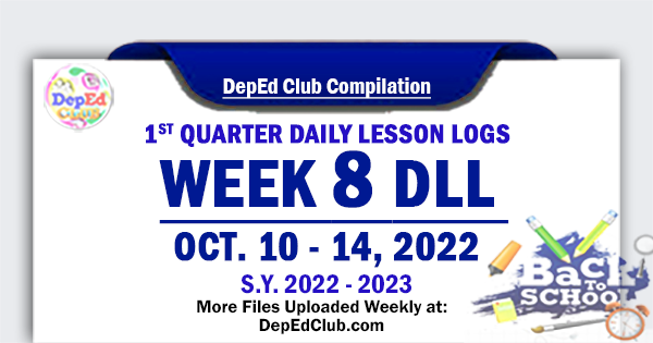 ready made week 8 quarter 1 daily lesson log