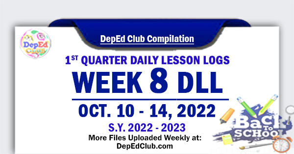 Week 8 Quarter 1 Daily Lesson Log Oct 10 14 2022 Dll Update 0382