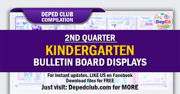 Kindergarten Bulletin Board Displays - 2nd Quarter