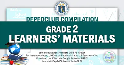 deped Grade 2 learners materials