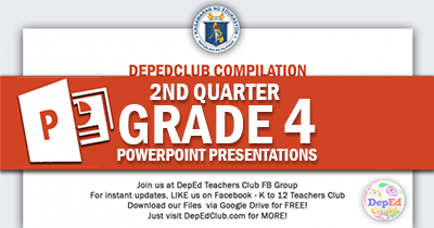 powerpoint presentation grade 4 2nd quarter melc based