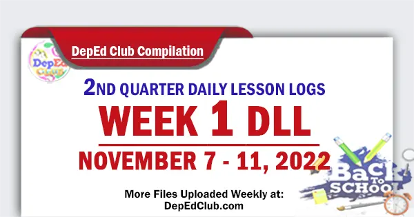 ready made week 1 quarter 2 daily lesson log