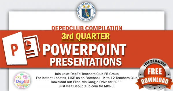 powerpoint presentation 3rd quarter grade 6