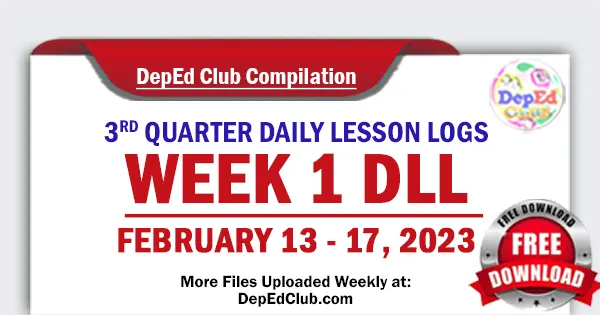Grade 3 Daily Lesson Logs Week 1 Q3 Jan 31 Feb 2 2024 Deped Click My Xxx Hot Girl 7763