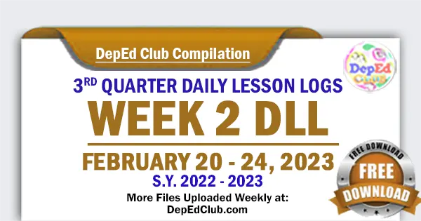ready made week 2 quarter 3 daily lesson log