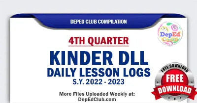 deped club kinder quarter 4 dll