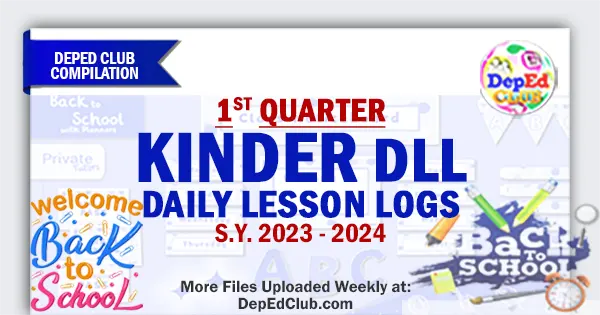 deped club kinder quarter 1 dll