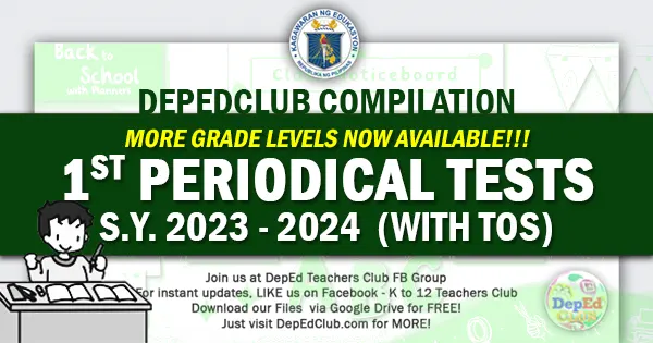 More 1st Periodical Test With Tos Compilation Sy 2023 2024 3239