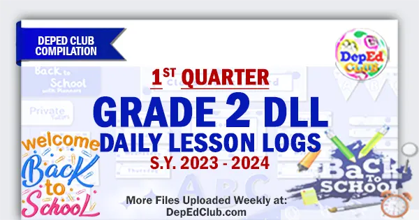 deped club grade 2 quarter 1 dll