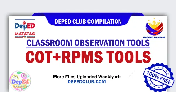 free teachers rpms cot tools online