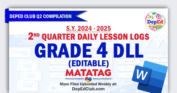 deped club dll Grade 4 quarter 2