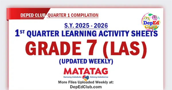 Grade 7 LAS Quarter 1 download