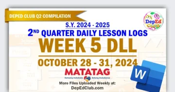 q2 w5 matatag dll daily lesson logs