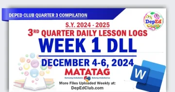 q3 w1 matatag dll daily lesson logs