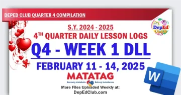 q4 w1 matatag dll daily lesson logs