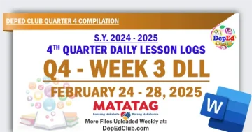 q4 w3 matatag dll daily lesson logs