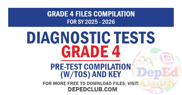 Diagnostic Tests Grade 4