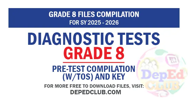 Diagnostic Tests Grade 8