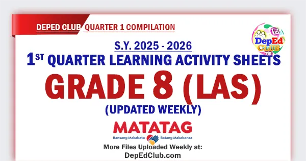 Grade 8 LAS Quarter 1 download