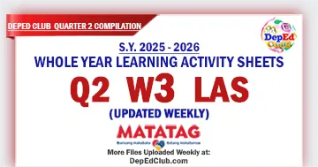DepEd LAS Quarter 2 Week 3 Download