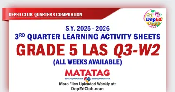 Grade 5 LAS Q3 W2 Quarter 3 Week 2 PDF Download